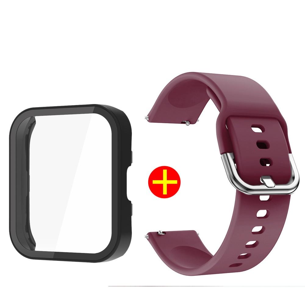 Силиконовый ремешок для Amazfit bip 5, ремешок для часов, спортивный браслет, чехол для Amazfit bip 5, защитная пленка для экрана