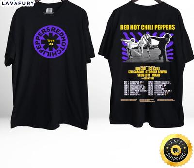 Футболка тура Red Hot Chili Peppers 2024