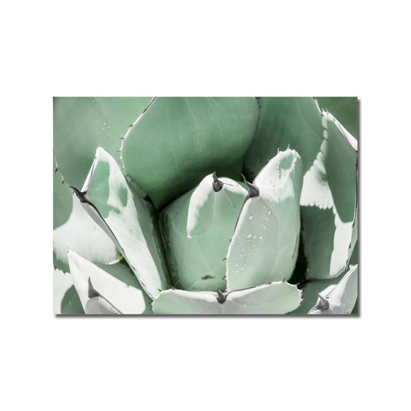 Зеленое растение, лист, цветы, плакат с принтом, акварель Монстера, настенная живопись на холсте, цитаты, настенные панно для декора гостиной