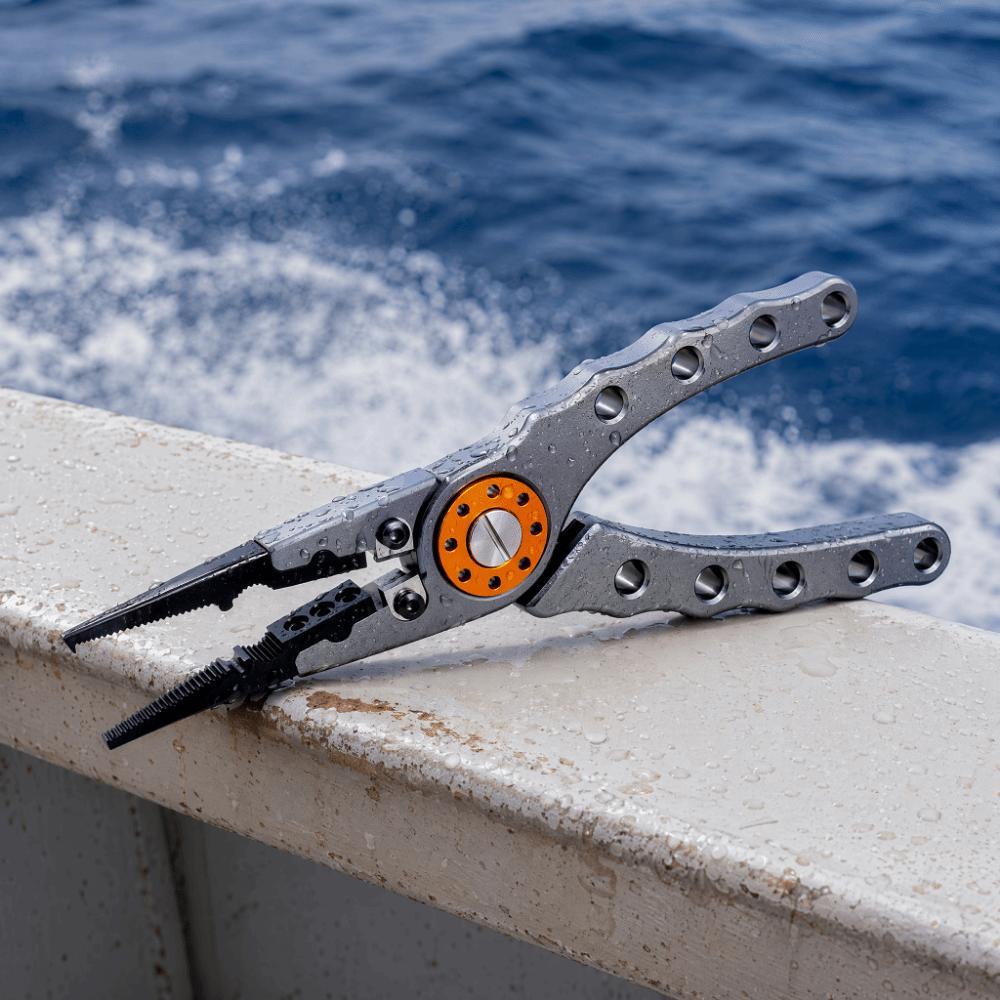 Aluminum Zinc Zinc Alloy Hook Remover Pliers Anti Slip Line Cutting Pliers Fishing Pliers Sea Fishing