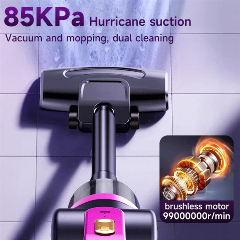Беспроводной пылесос 5 в 1, бытовой электрический пылесос мощностью 100 Вт и мощностью 85 кПа с зарядной станцией, ручной пылесос для чистки ковров/полов/автомобилей