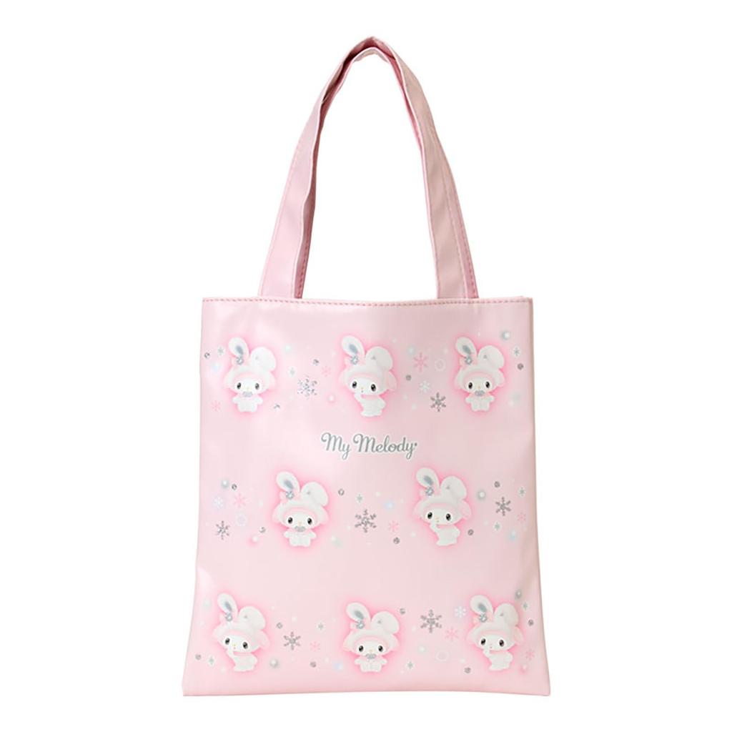 Sanrio Candy Tote Bag My Melody Christmas Gift 248428 (SANRIO) & (Snow Rabbit)