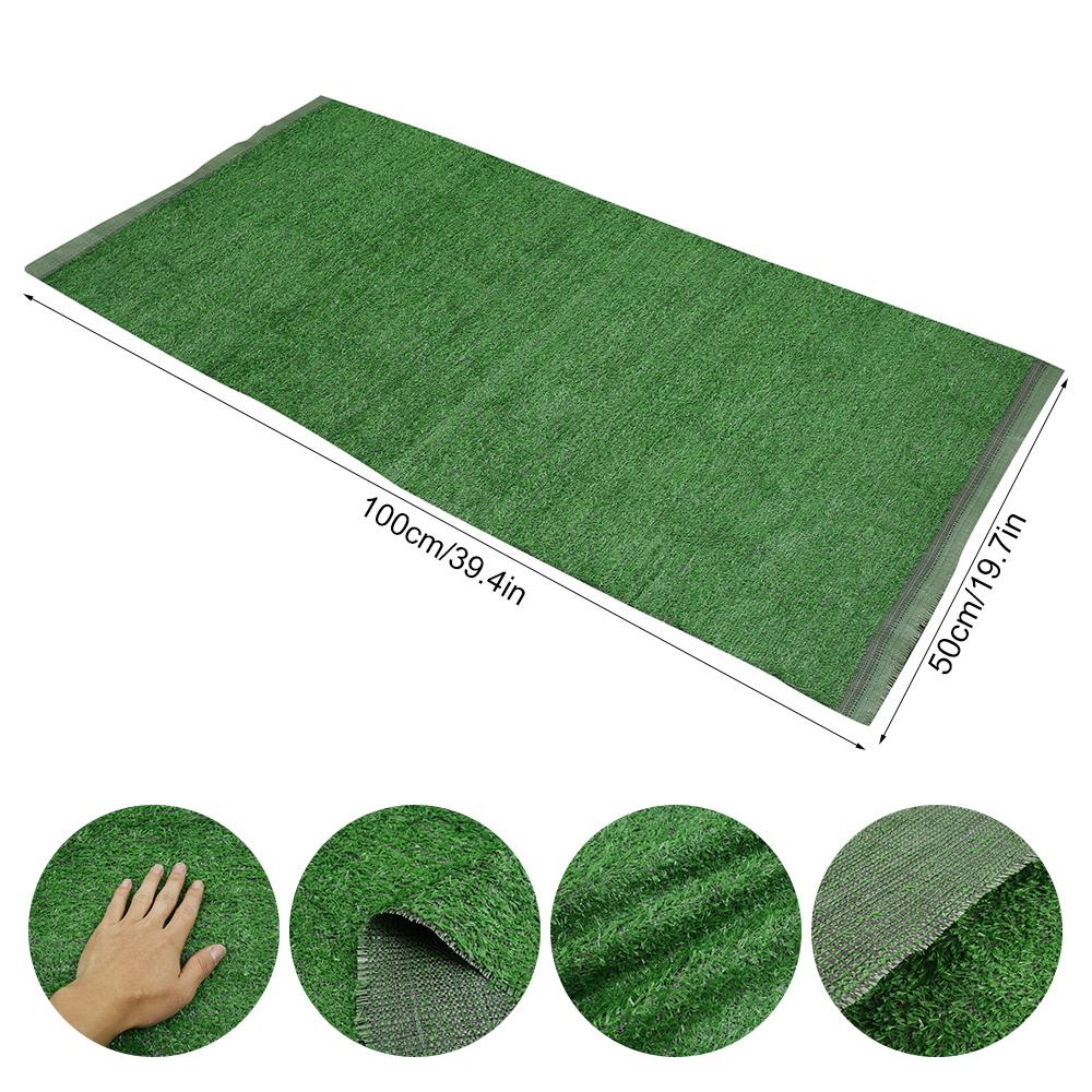Искусственная трава 1 см высота травы высокая плотность реалистичный ковер синтетический газон коврик декор для сада натуральный коврик из искусственной травы