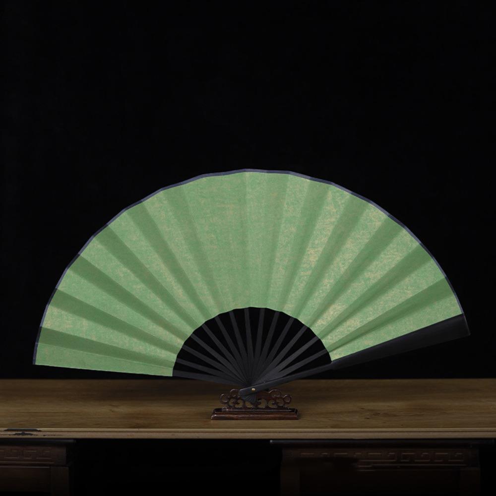 Handwritten Calligraphy Bamboo Folding Fan Antique Style Hand Fan Dance Fan Calligraphy Painting