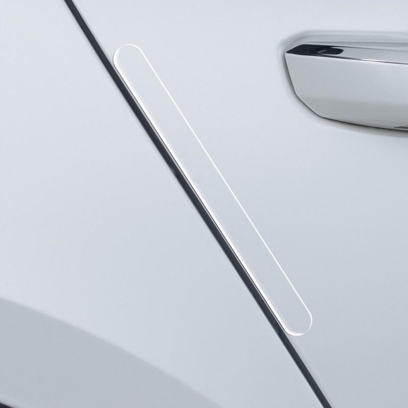 8 шт. Для Volvo V60 XC60 XC90 S60 XC40 V40 S80 T6 V90 EX90 S90 V70 Наклейки-защита ручек дверей автомобиля, Пленка-полоска на углубление двери