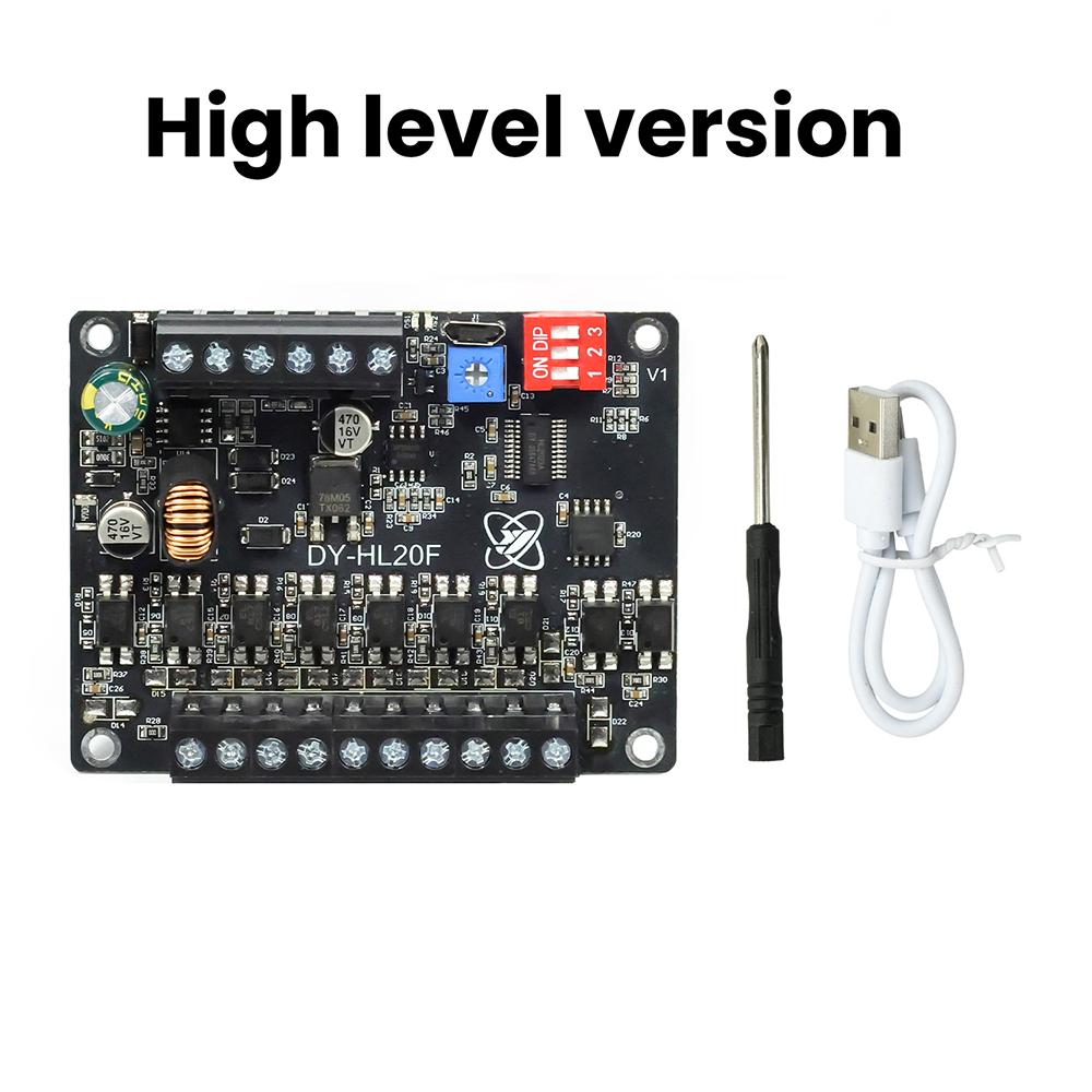 DC 12-85V MP3 Power Voice Broadcast Prompt Module 20W High And Low Level Trigger Audio Module 9 way 1 to 1 control