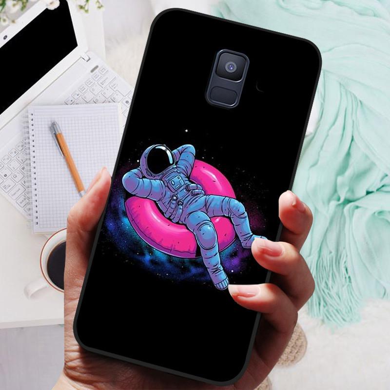 Для Samsung Galaxy A8 Plus 2018 Чехол Черная Крышка Лев Волк Силиконовые Мягкие Задние Чехлы Для Samsung A8 2018 A530 A530F Чехол для телефона