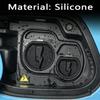 Magnetic Fast And Slow Charging Port Protective Cover Car Modification Accessories Fit For ZEEKR 8X 2026 Dustproof And Rainproof H5