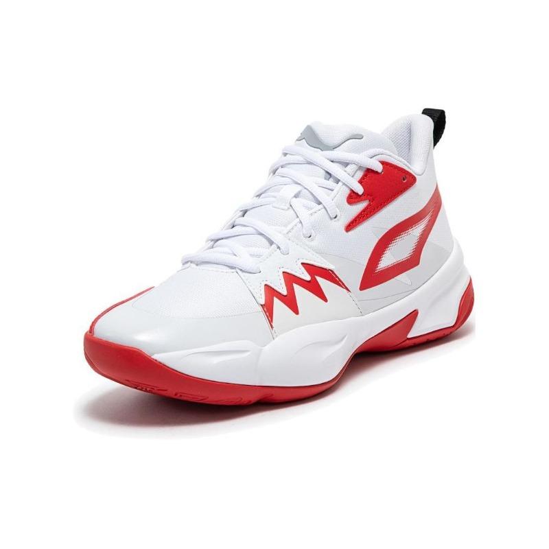 Puma Кроссовки для баскетбола Genetics Unisex Низкие Бело-красные 379974-04