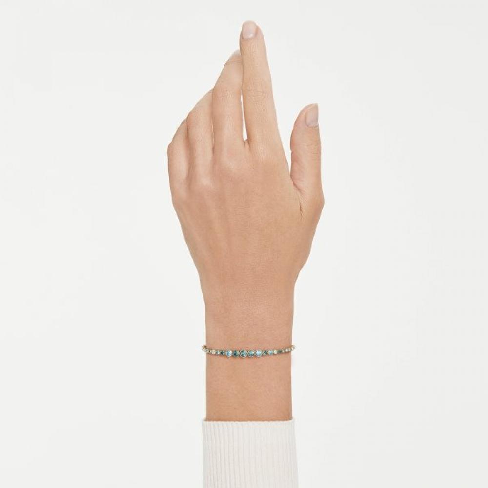 Swarovski Blue Gold Tone Bracelet 5757824