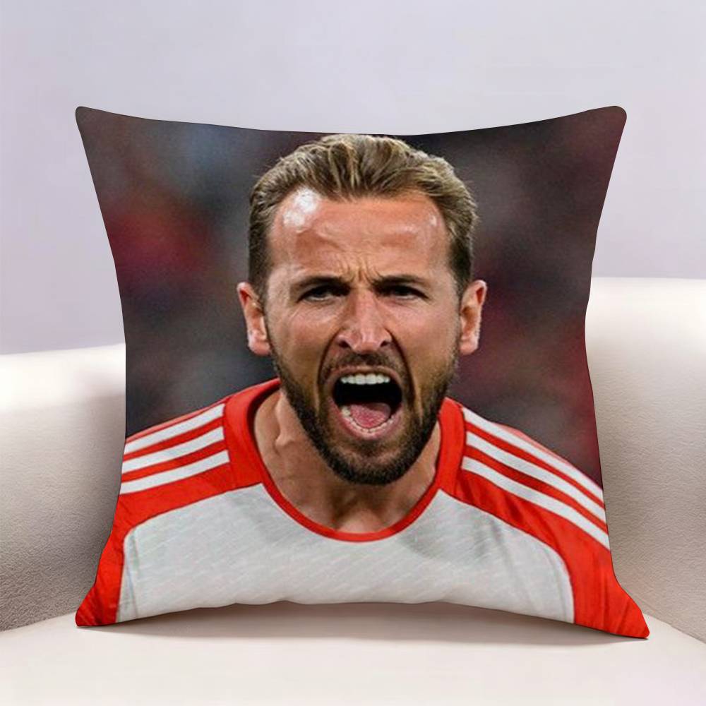 HHarry Kane football Doublesided print Pillow Case for Sofa Living Room Home office Decor Protective Cover