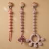 Color Kids 1Pcs Baby Pacifier Clips Pacifiers Chain Teethers Toys Dummy Nipples Holder Clip Appease Chain Babies Accessories