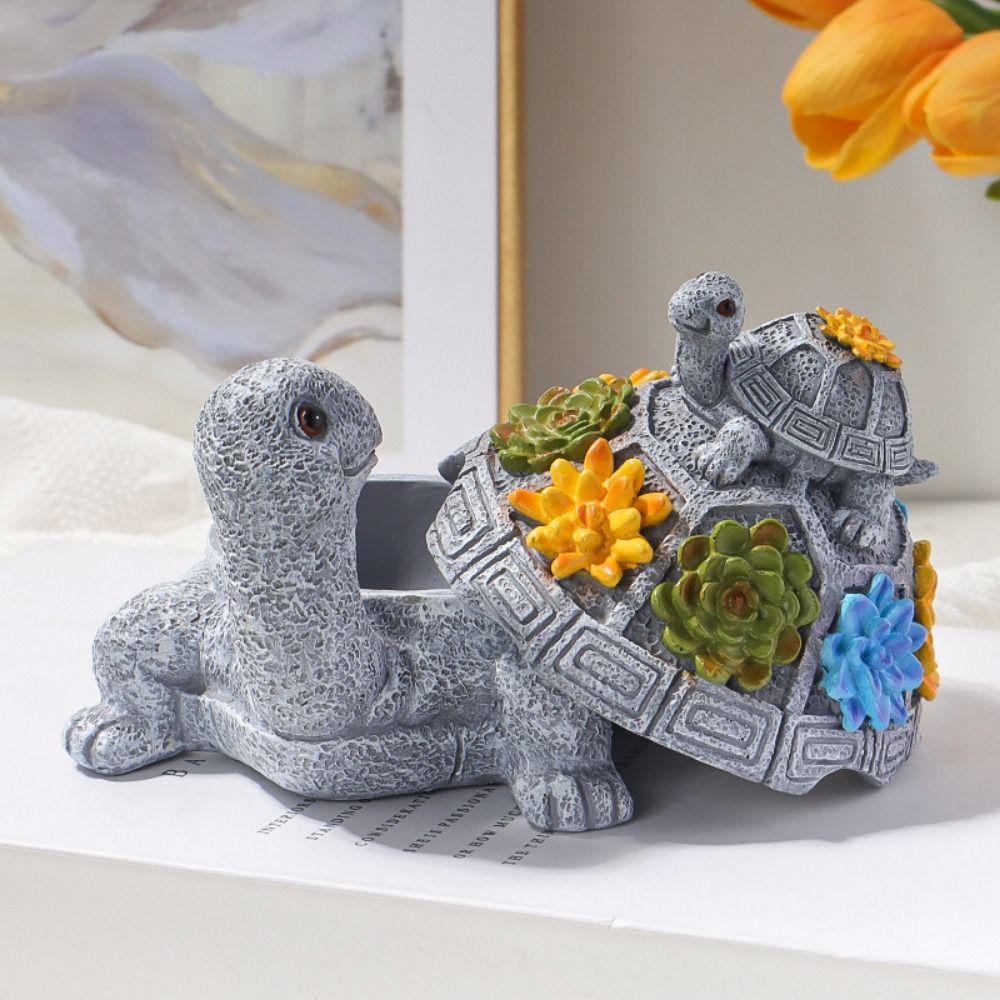 Heat Resistant Sea Turtle Ornament Washable Desktop Ash Container Father's Day Gifts