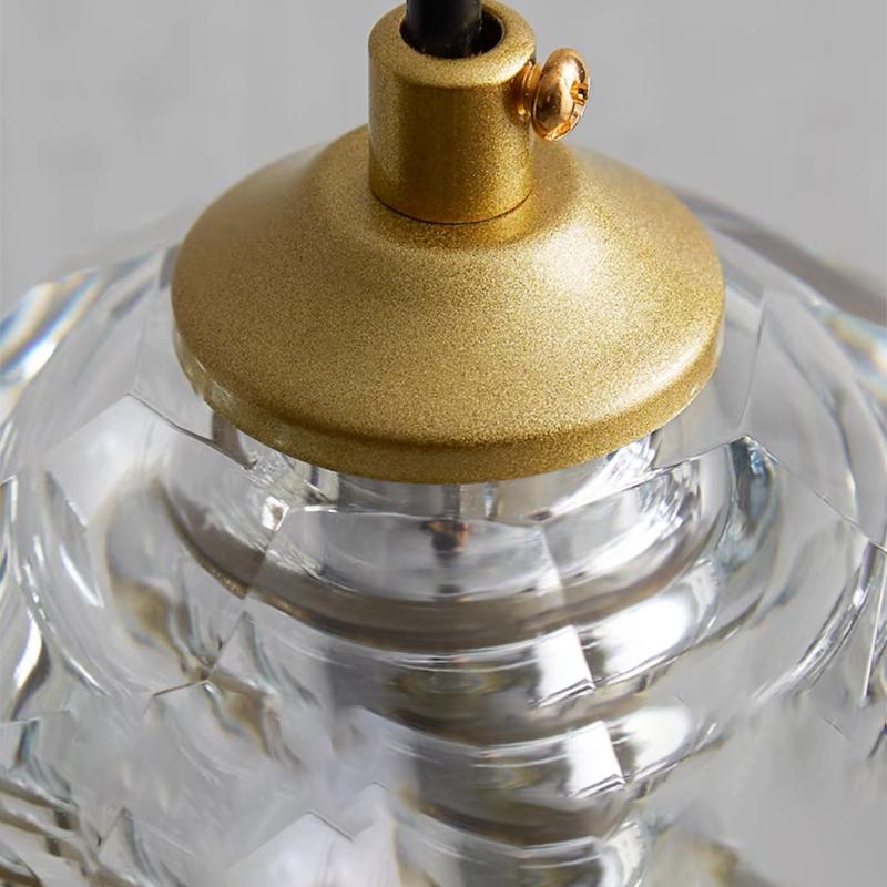 Современная потолочная люстра с хрустальными светильниками, прикроватные светильники в стиле минимализма, светодиодные светильники с одной и двумя головками, золотые лампы, светильники для бара в столовой