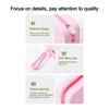 Silicone Travel Pouch Large Capacity Earphone Bag New Cosmetic Bag  Women Girls