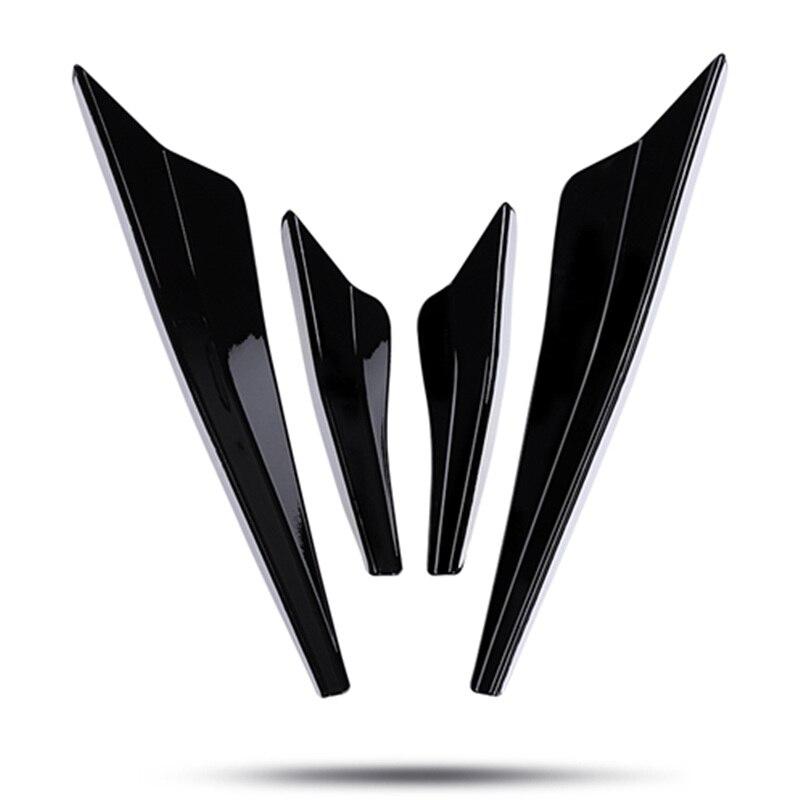 Для VW Golf 8 MK8 2020 2021 2022 4 шт./лот, передний бампер автомобиля, боковой защитный спойлер, накладка