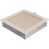Vent Cover 22x22 кремовый с жалюзи