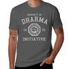 Dharma Initiative Professionals TShirt Big and Tall Casual TShirt