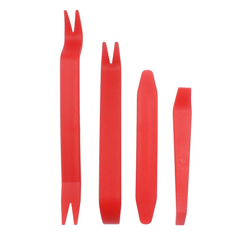 Набор из 5 предметов для снятия автомобильной аудиосистемы/панелей салона: 4 монтировки и 6-дюймовая отвертка