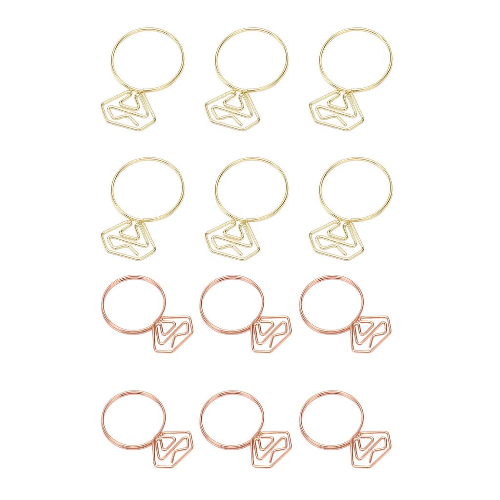 80 шт. канцелярских скрепок в форме, нержавеющие, многофункциональные, с прозрачной коробкой для офиса и школы