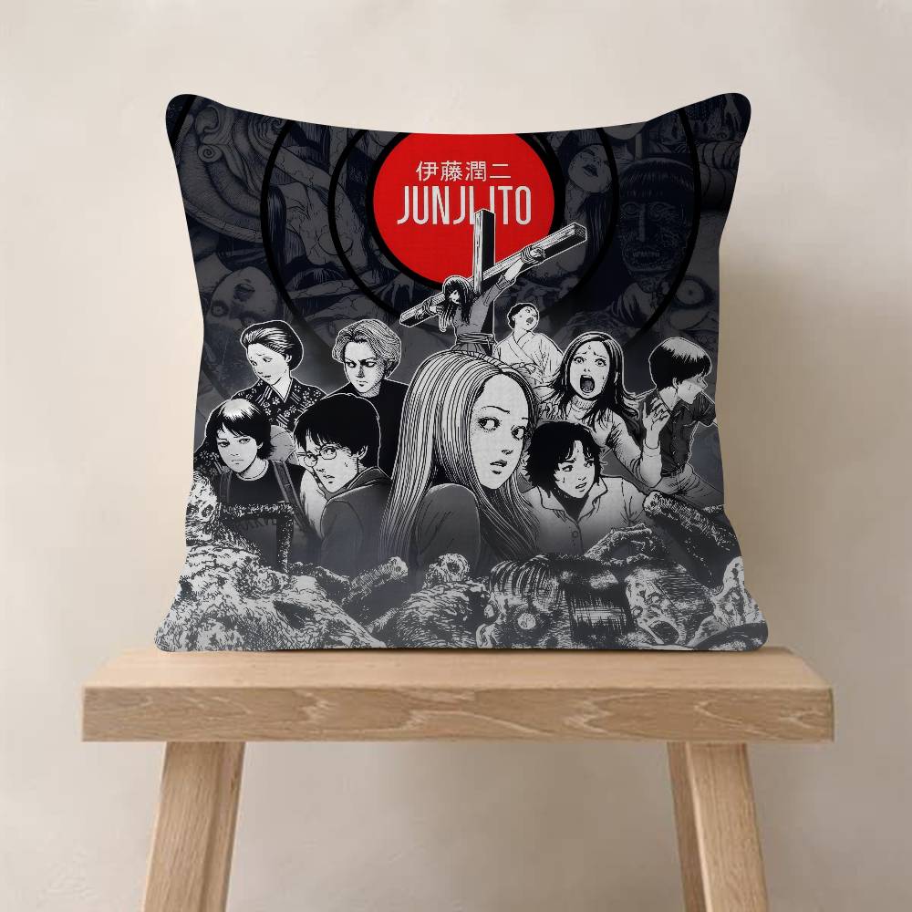 Japan Anime JJunji Horror Ito pillow cover sofa cushion cover home room decoration children gift