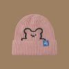 Cute Girl Stripe Skullies Autumn Winter Wool Hat Knitted Hat Women Beanies Korean Style Caps
