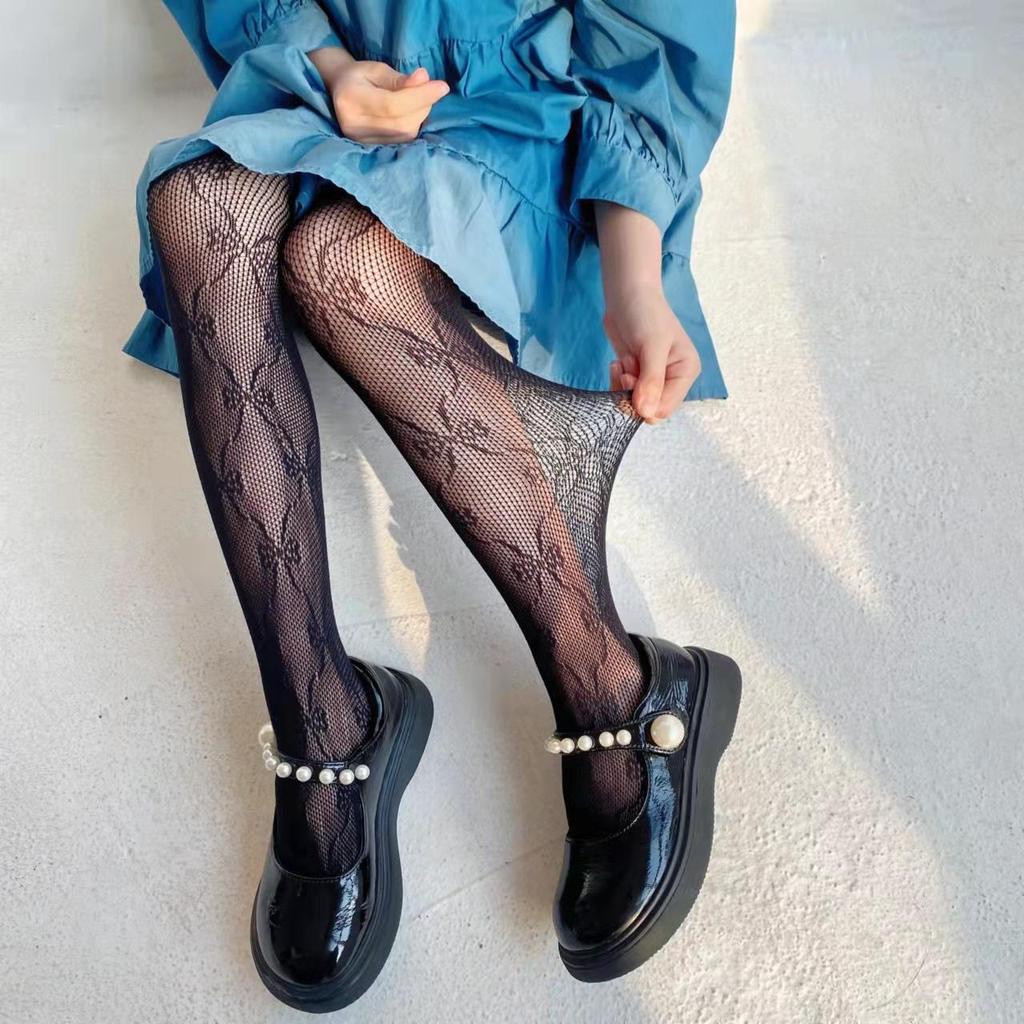 Модные детские ажурные носки со стразами, блестящие детские колготки для девочек, чулки в стиле Лолиты, носки, аксессуары, От 1 до 14 лет