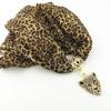 Fashion Brand Leopard Lady Scarf Necklace Pendant Jewelry Scarf