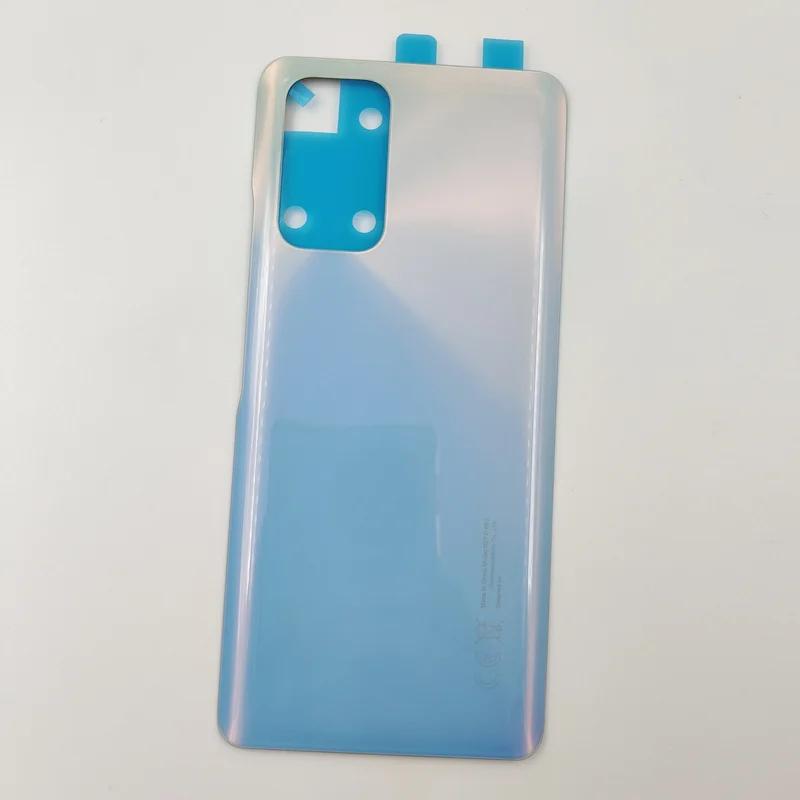 Стеклянная крышка аккумулятора для Xiaomi Redmi Note 10 Pro Max, жесткая задняя крышка, задняя дверная панель + клейкий клей, логотип
