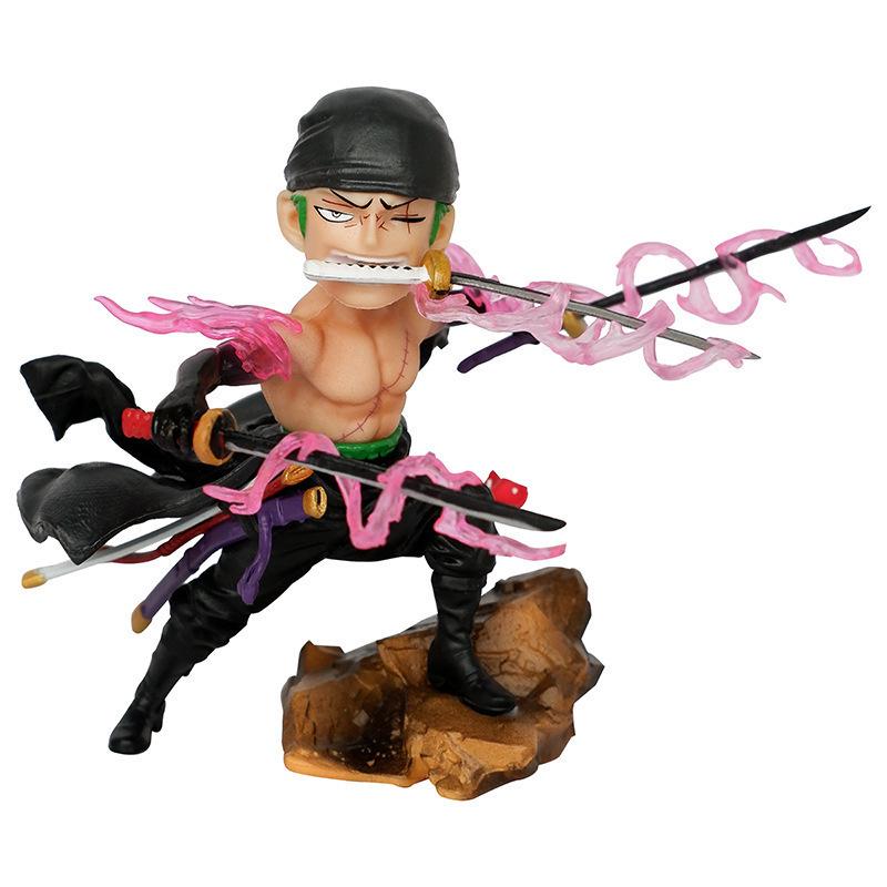 Фигурка-украшение Аниме One Piece G5 Ашура Зоро Форма Трех Мечей
