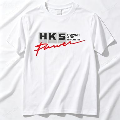 Hks Power And Sports T Shirt Summer Men Cool Cotton Short Sleeve Hks Tshirts Unisex Gift Tops Tee Lh238