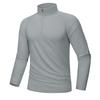 KEFITEVD Winter Long Sleeve Warm Sports Golf Spring Casual Light Size XL Men's Fleece-Lined Half-Zip Sweatshirt, T-Shirt, Undershirt, Undershirt,