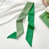 Green Is White And Tender, Long And Small Silk Scarves, Women'S Thin And Narrow Streamers, Tied Hair, Tied Bags, Decorative Souvenir Ribbons