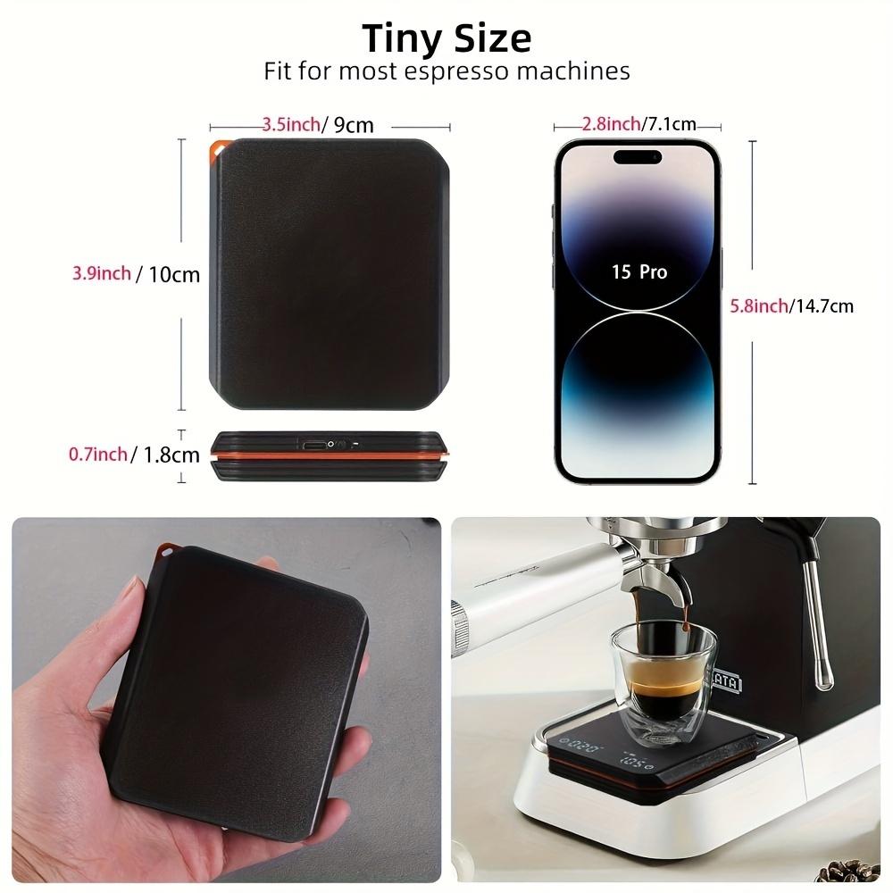 Весы для кофе с USB-зарядкой и таймером — точное приготовление эспрессо, водонепроницаемая силиконовая накладка, функция автоматического отсчета времени, аксессуары для варки кофе