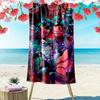 Custom NameTeenage Mutant Ninja Turtles Beach Towel Soft Microfiber Summer Towel Quick Dry Absorbent Towel for Beach Swimming Pool Travel