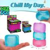 Needoh Nice Cube Sensory Stress  Fidget Tool For Anxiety & Focus Desk Sensory Cube For Adults & Kids Solving Venting