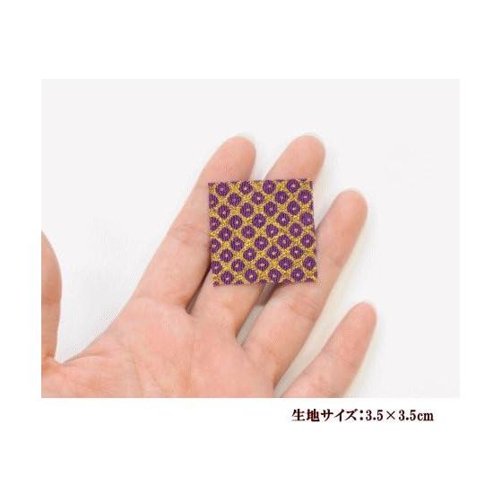 Тканевые листы Takagi Textile Panami Kyo Chirimen Tsumami Zaiku, предварительно вырезанные (Золото серебро) - Всего 20 листов (10 каждого цвета), приблизительно. 3,5 см x 3,5 см