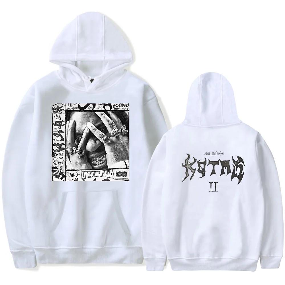 Unisex Denzel Curry 2025 Tour Merch Hoodie Long Sleeve Men Women Vintage Fashion Fun Hip Hop Top