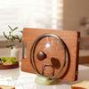Plastic Cutting Board Holder Stable Pot Lid Stand Multi-functional Pot Cover Shelf  for Kitchen