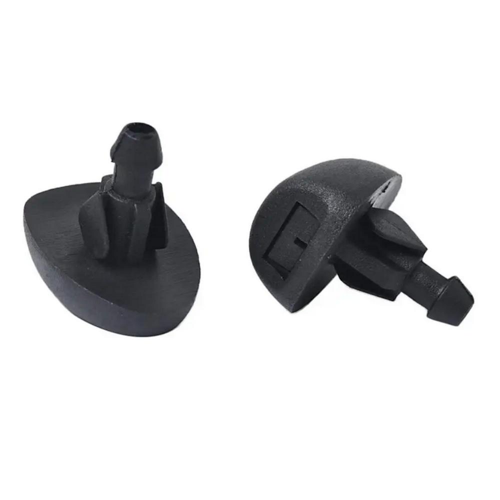 2Pcs Front Windsheild Wiper Washer Nozzles 6438V8 For Citroen Peugeot