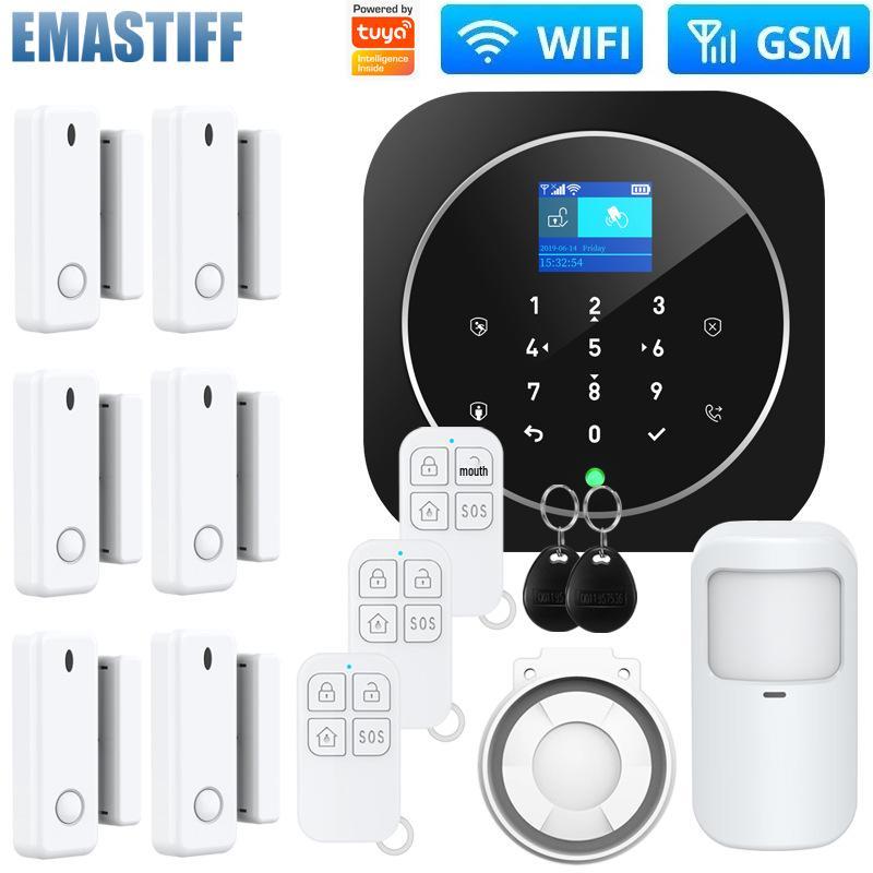 Умная домашняя противоугонная сигнализация с двойной сетью GSM и WiFi