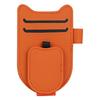 Multi-Functional Sunglasses Holder for Car Sun Visor Clip On PU Leather Card Organizer with Pen Loop