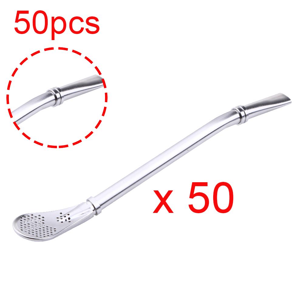 Stainless Steel Drinking Straw Tea Filter Handmade Yerba Mate Tea Strainer Gourd Washable Drinking Straws Tea Tool