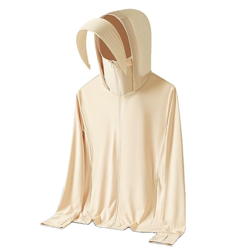 Unisex Ice Silk UV Protection Jacket - Trendy, Elastic, Casual for Mountaineering