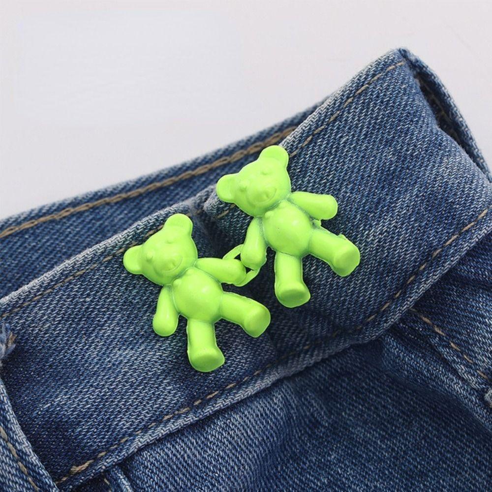 Металлические 2 шт., утягивающие талию, юбка, брюки, джинсы, съемные аксессуары для одежды, пуговица на талии, пряжка на талии, зажим для затягивания талии