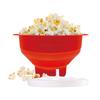 Compact Foldable Silicone Microwave Popcorn Bowl, BPA-Free, Perfect for One Person
