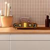 Bluetooth-динамик в стиле ретро с деревянной полоской, глубокими басами, настольным звуком, радио и слотом для карт