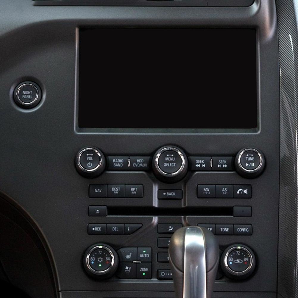 Черные ремонтные наклейки Климат-контроль Высококачественный винил