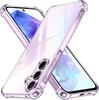 Case for Samsung Galaxy A55 5G A 55 Clear Phone Case with Reinforced Corners Bumper Slim Fit Shockproof Flexible TPU Case Transparent