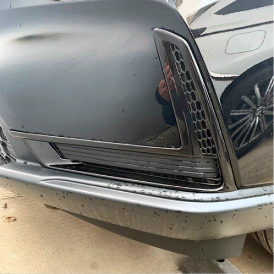 Яркая черная накладка на противотуманную фару для Honda CRV CR-V 2024 2025